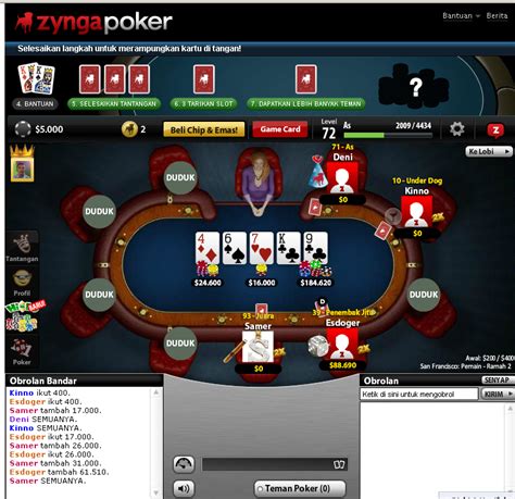 Cip Gratis Poker Online: Zynga Poker dan Pokerist