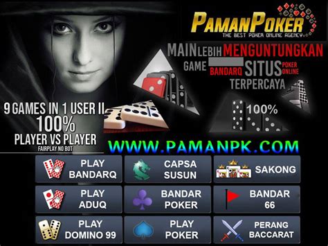 Cari Situs Judi Poker Bandar QQ Online: PokerQQ