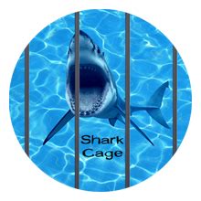 shark cage poker value card