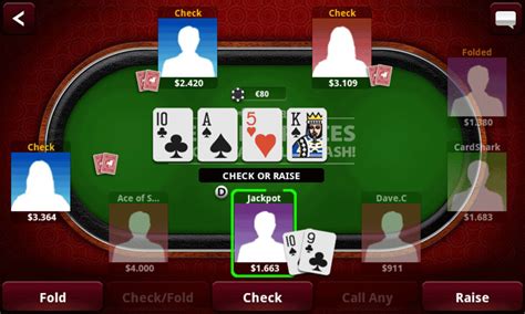 Menghadiri Pemain Poker di Zynga Poker