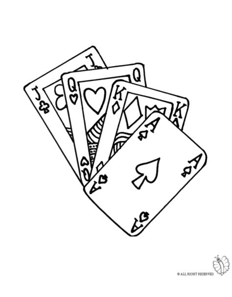 Poker Chips dan Diamond: Menjadi Kreatif dengan Printable Coloring Pages