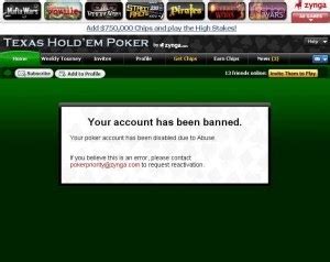 Cara Team Zynga Banned ID Poker: Mengapa Akun Saya Dibanned