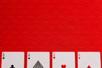 free poker cards background