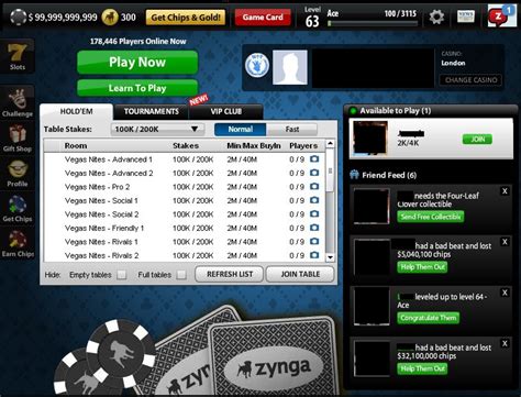 Request: Facebook – Zynga Poker Cheat