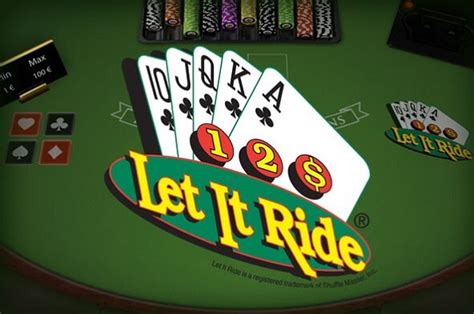 Menangkan Let It Ride Poker Online: Tips dan Strategi