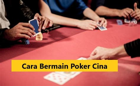 Mengenal Chinese Poker: Permainan Kartu Tionghoa