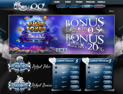 ROYALQQ – Situs Resmi Judi QQ Online Terpercaya