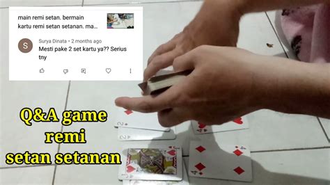 Permainan Kartu Remi: Gambreng, Boong atau Jujur