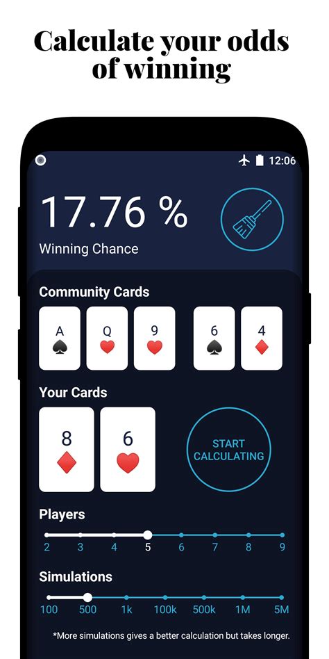 Aplikasi Poker Calculator: Bantu Anda Menjadi Pemain Poker Profesional