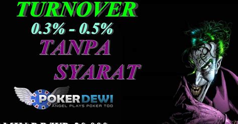 Bonus Turnover (Rollingan) di Situs Idn Poker: Pengertian dan Cara Menghitung