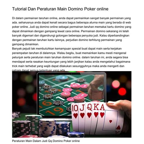 Cara Bermain Poker untuk Pemula: Ketahui Aturan dan Strategi