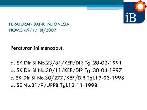 Peraturan Bank Indonesia tentang Rekening Giro di Bank Indonesia