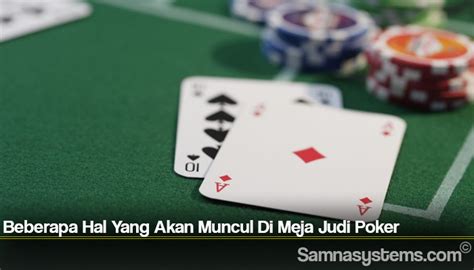 Nama yang Baik di Meja Judi Poker