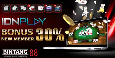 Bonus Baru Anggota Poker Online Sebesar USD 30