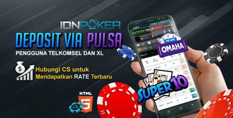 Deposit via Pulsa Telkomsel, XL, Tri, dan Indosat: Alternatif untuk Bermain Poker Online