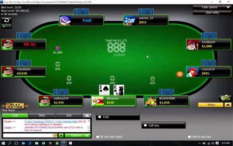 Bermain Poker Online dengan 888poker