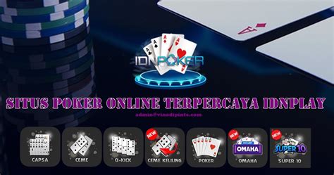 MAUPOKER: Situs IDN Poker Terpercaya dan Terbaik untuk Bermain Poker Online