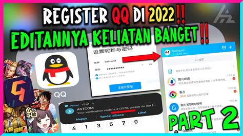 Cara Membuat dan Daftar Akun QQ 2024, Di Jamin Bisa