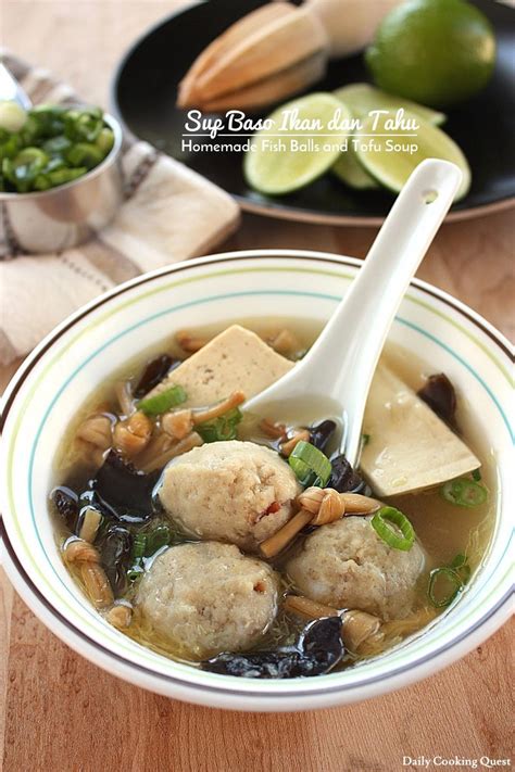 Membuat Sup Bakso Ikan yang Enak dan Segar