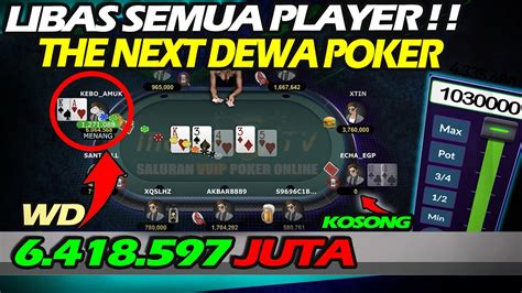 DewaPoker: Tempat Bermain Poker Online Terpercaya dengan Bonus dan Promosi yang Menarik