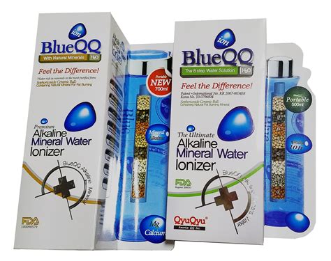 jaco blueqq blue qq alkaline bottle