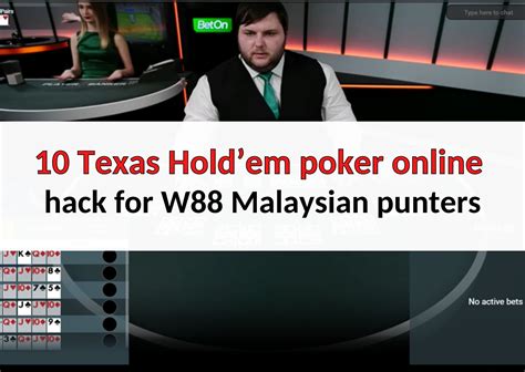 Texas Poker Online Malaysia: The Best Online Poker for Malaysian Players