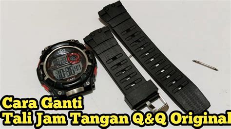 Cara Ganti Bongkar Pasang Tali Kalep Strap Karet Gelang Jam Tangan / Arloji