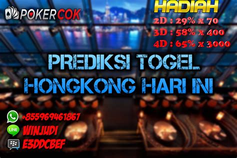 Prediksi Togel Hongkong Malam Ini: Angka Main HK Terjitu dan Bocoran HK Hari Ini