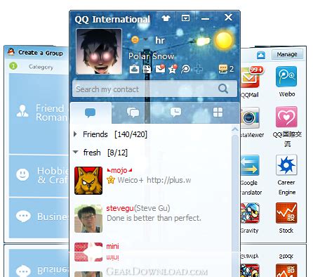 QQ: Instant Messaging Client with a Wide Range of Features