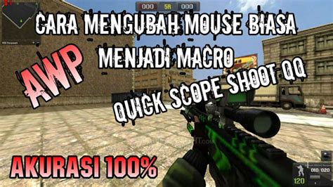 Mengubah Mouse Biasa Menjadi Macro untuk Main Game Point Blank