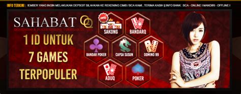 Situs Poker Online Terpercaya, SAHABATQQ