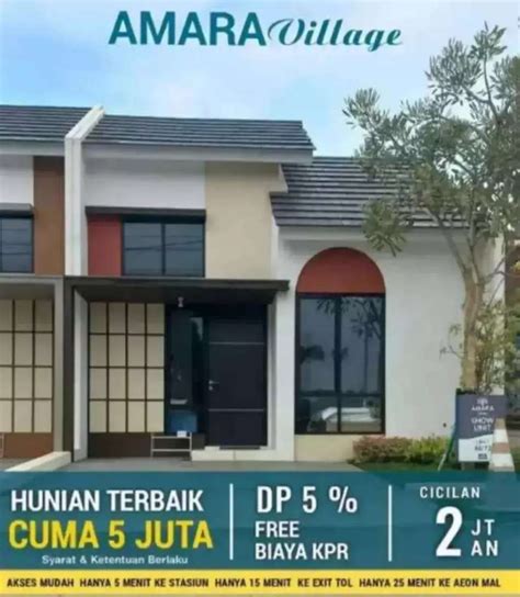 Promo Hard Cash 1 Bulan untuk Membeli Rumah di Jakarta